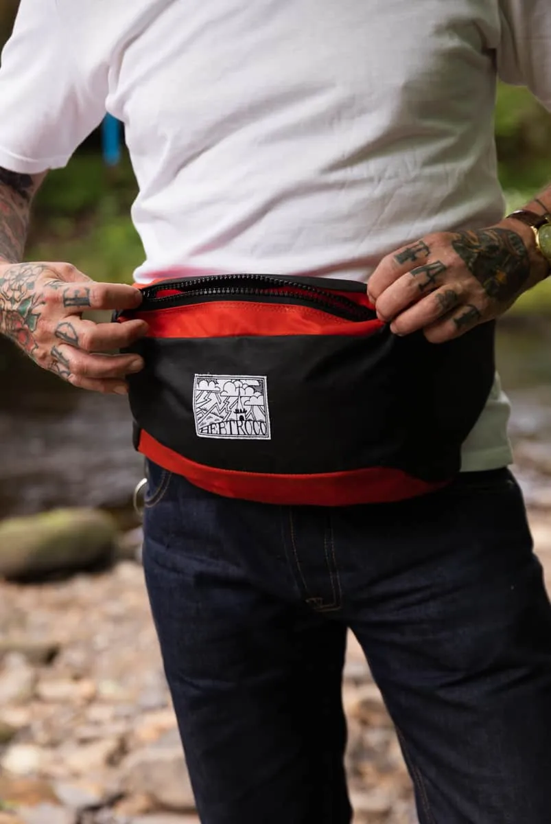 Nine-Compartment Bum Bag