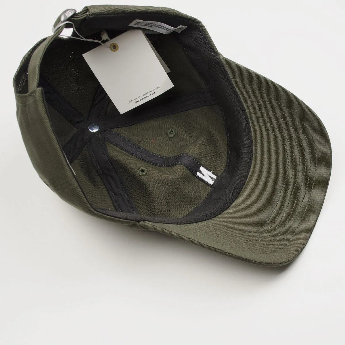 Norse Projects Green Twill Sports Cap