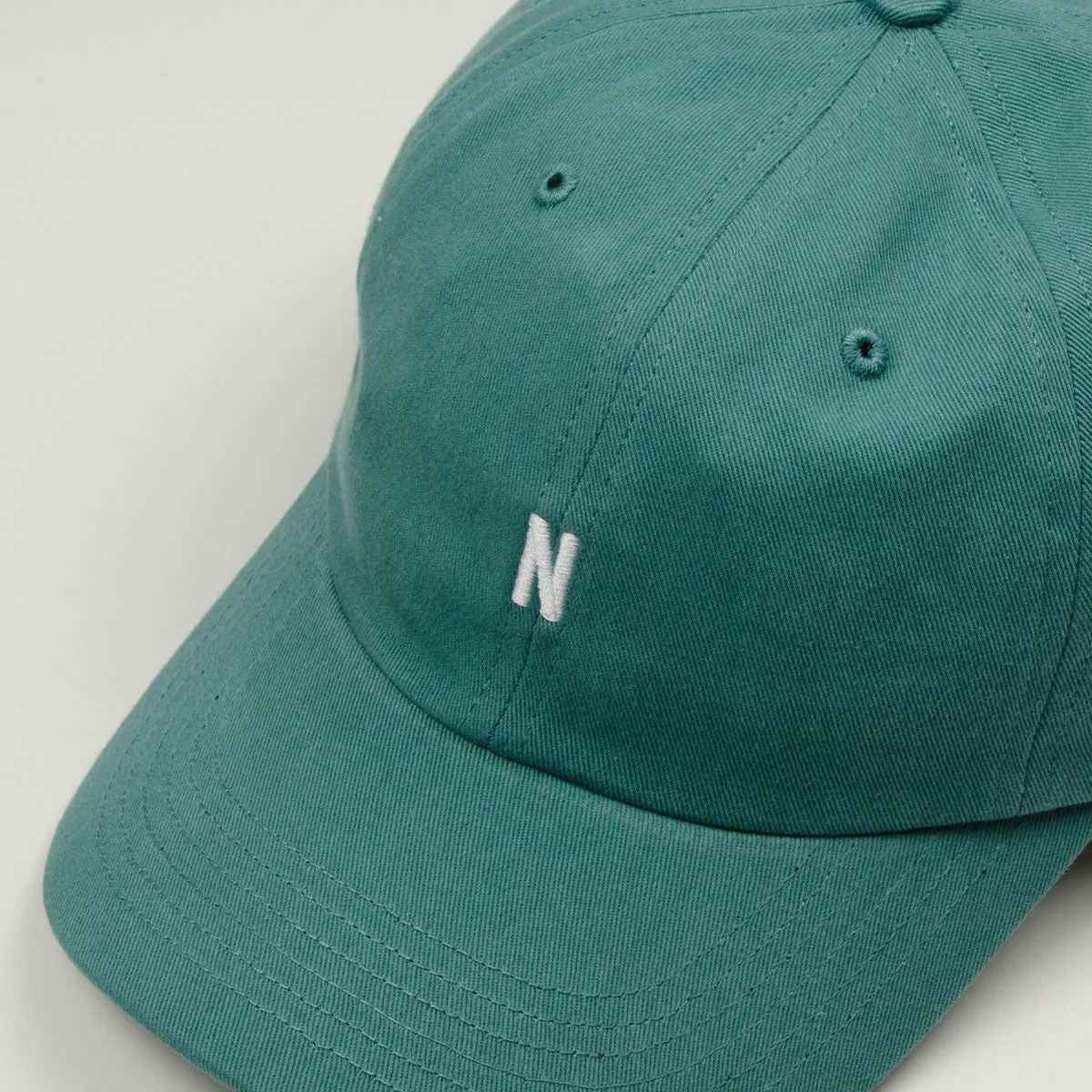 Norse Projects Twill Sports Cap Sea Blue