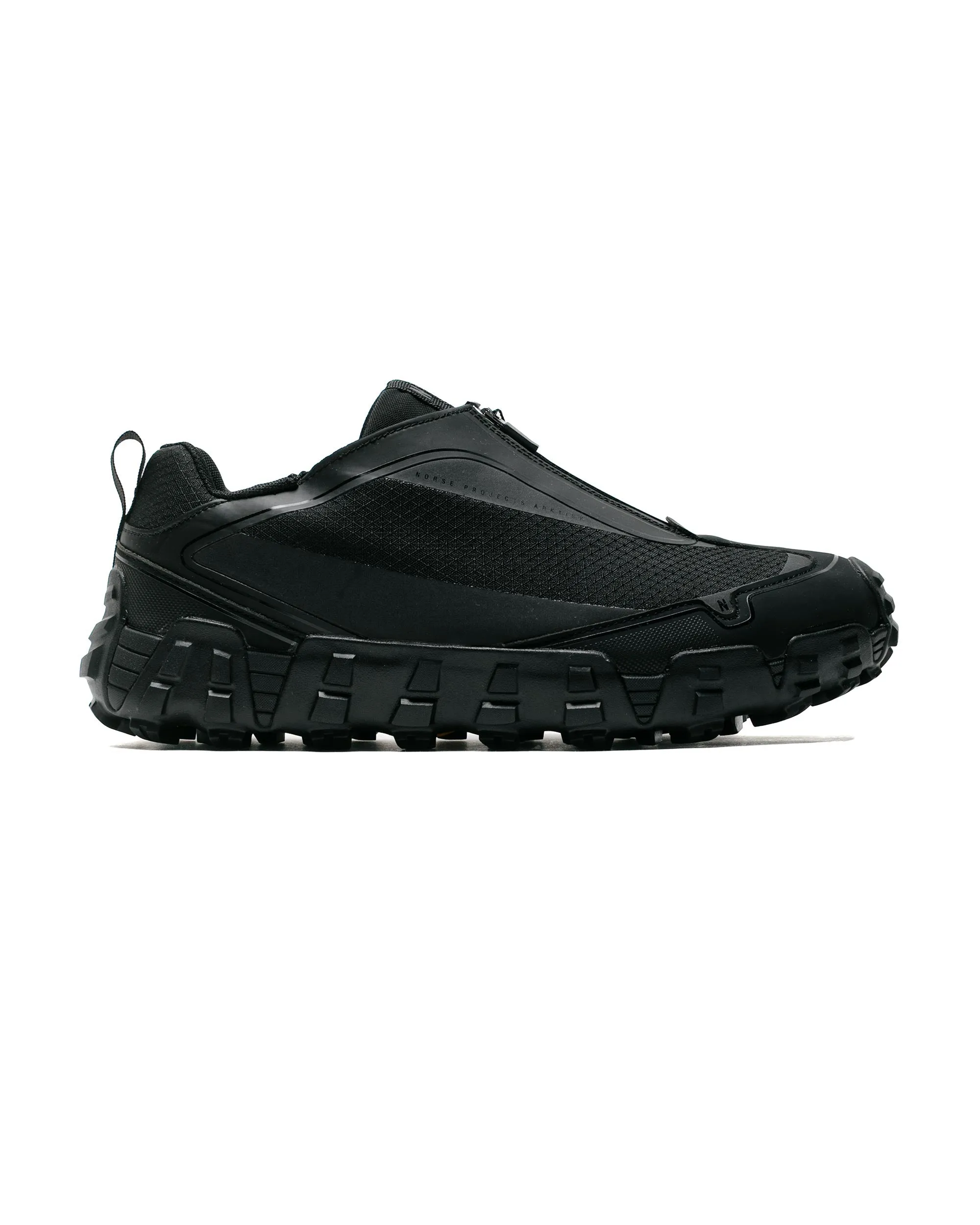 Norse Projects Black Zip-Up Running Shoes V04