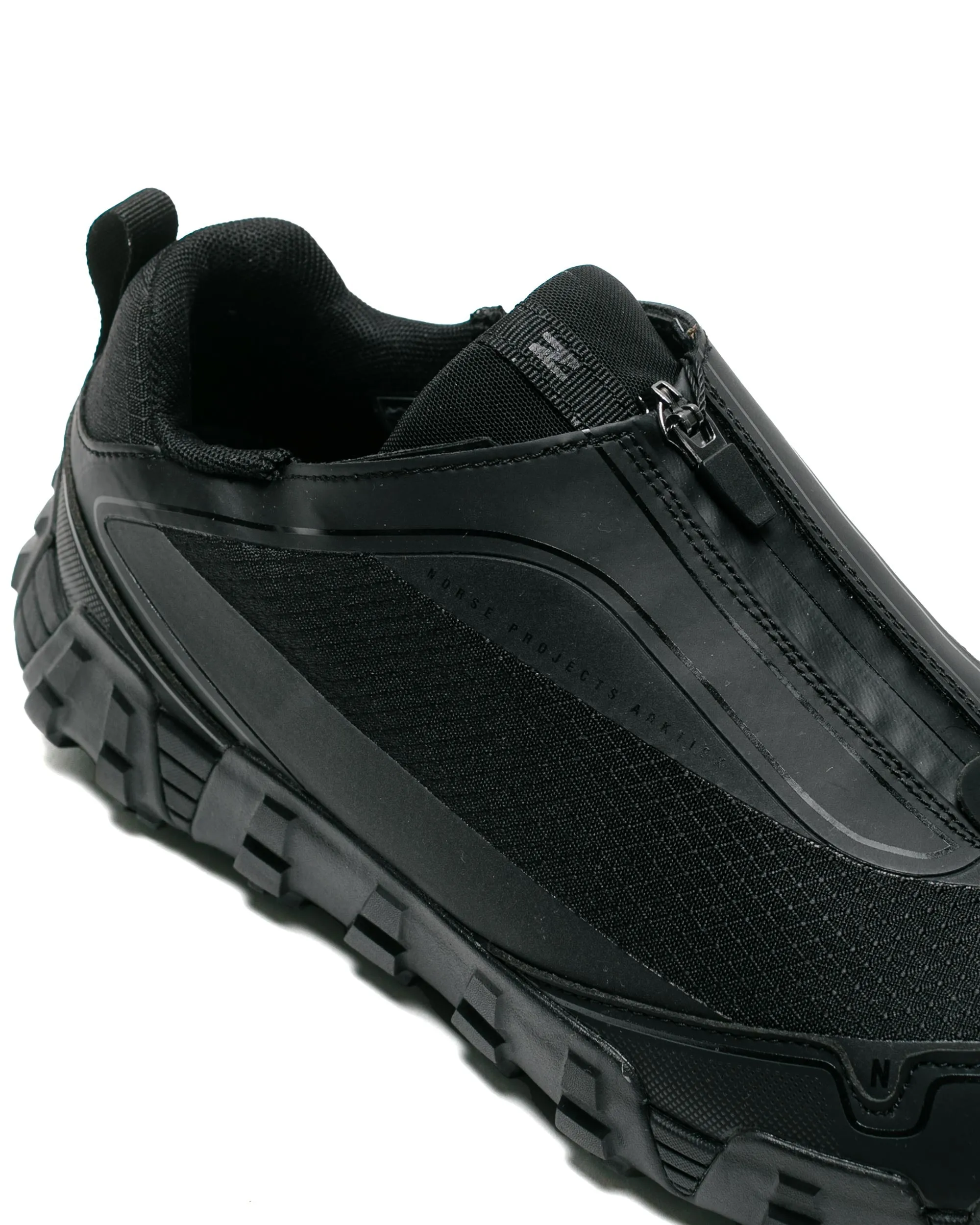 Norse Projects Black Zip-Up Running Shoes V04