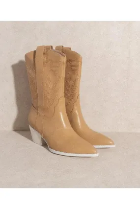 Oasis Society Western Tan Boots