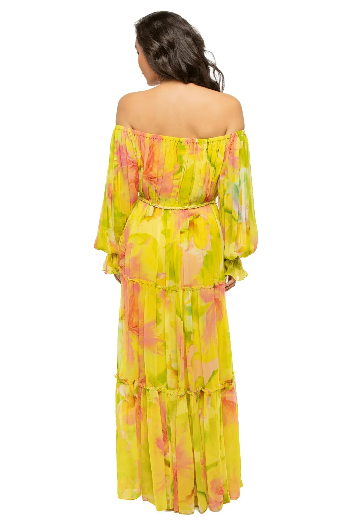 Elegant Off-The-Shoulder Maxi Dress Online