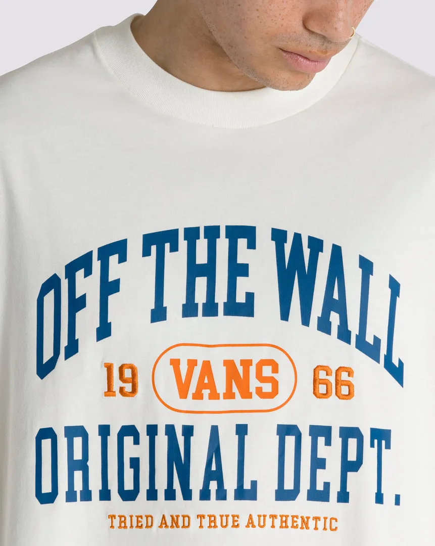 Off The Wall Athletic Department Short Sleeve Tee