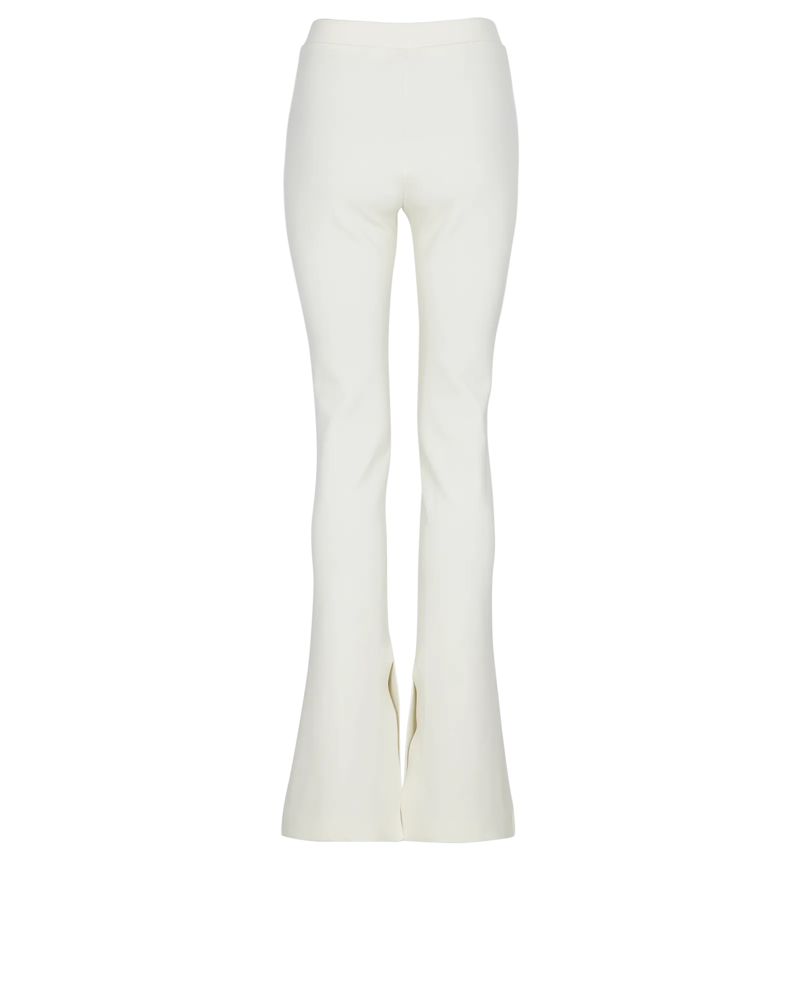 White Flare Leggings