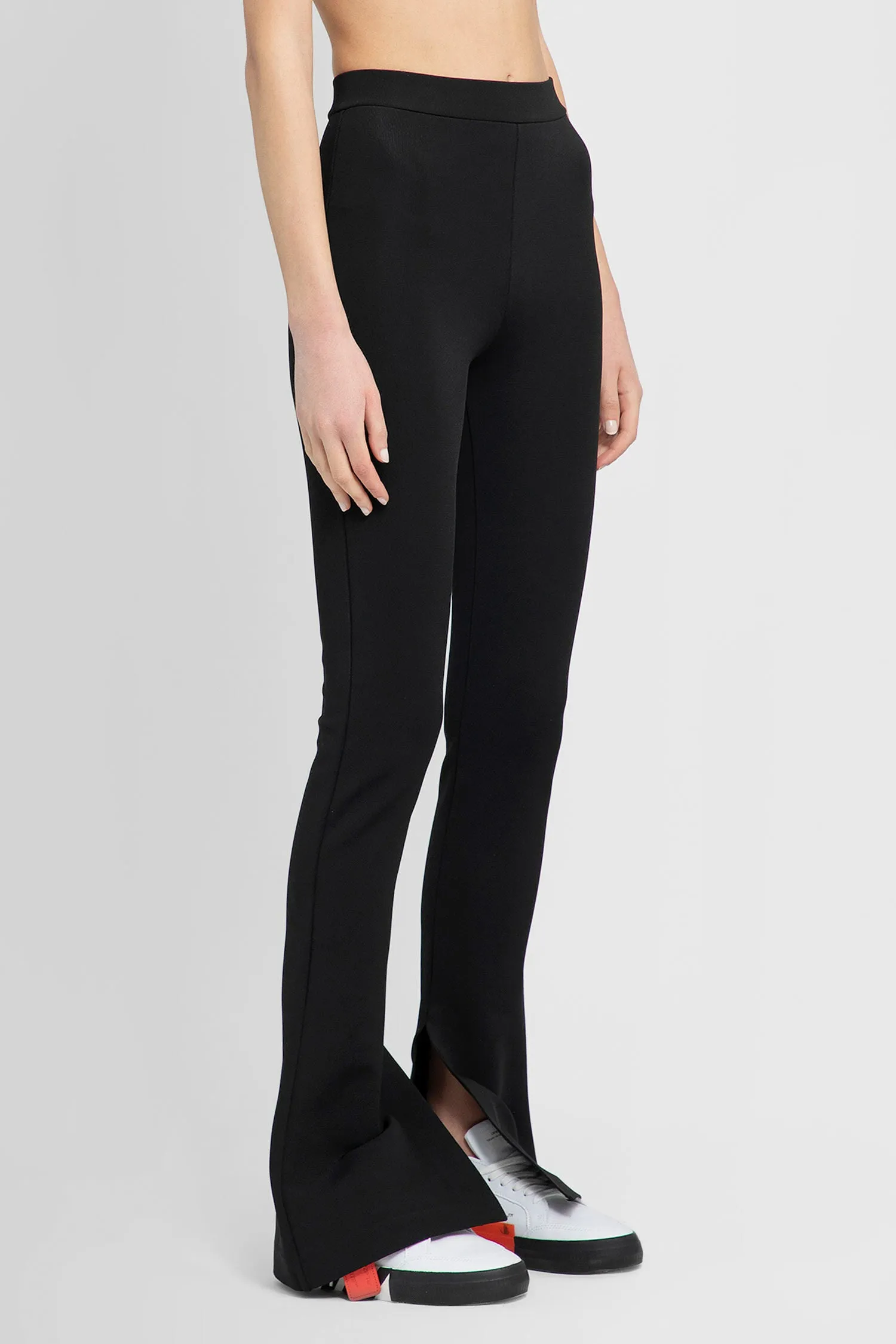 Off-White Split Crêpe Jersey Leggings