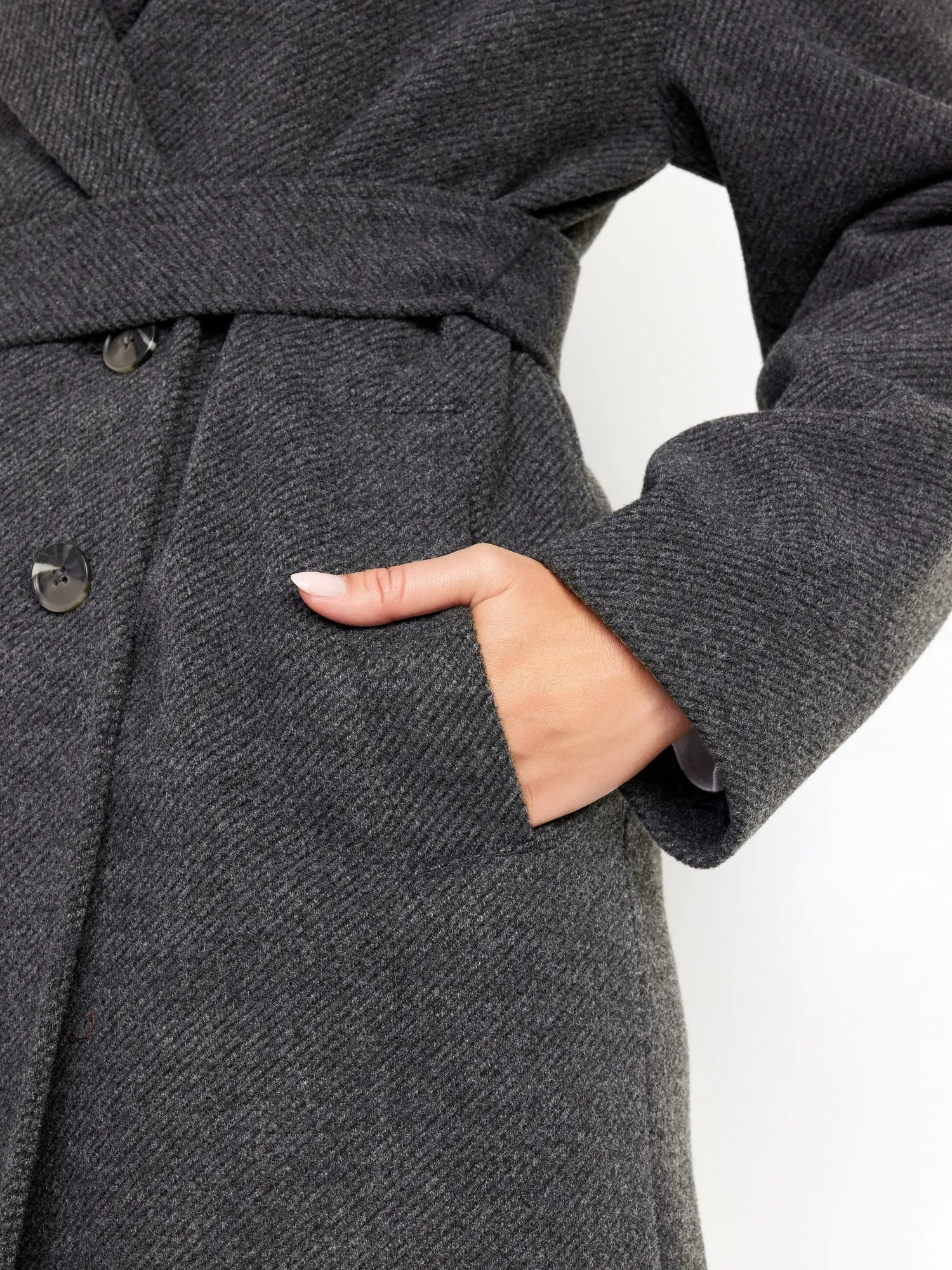 Old Navy Belted Oversized Coat