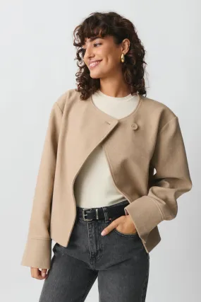 Chic One Button Jacket