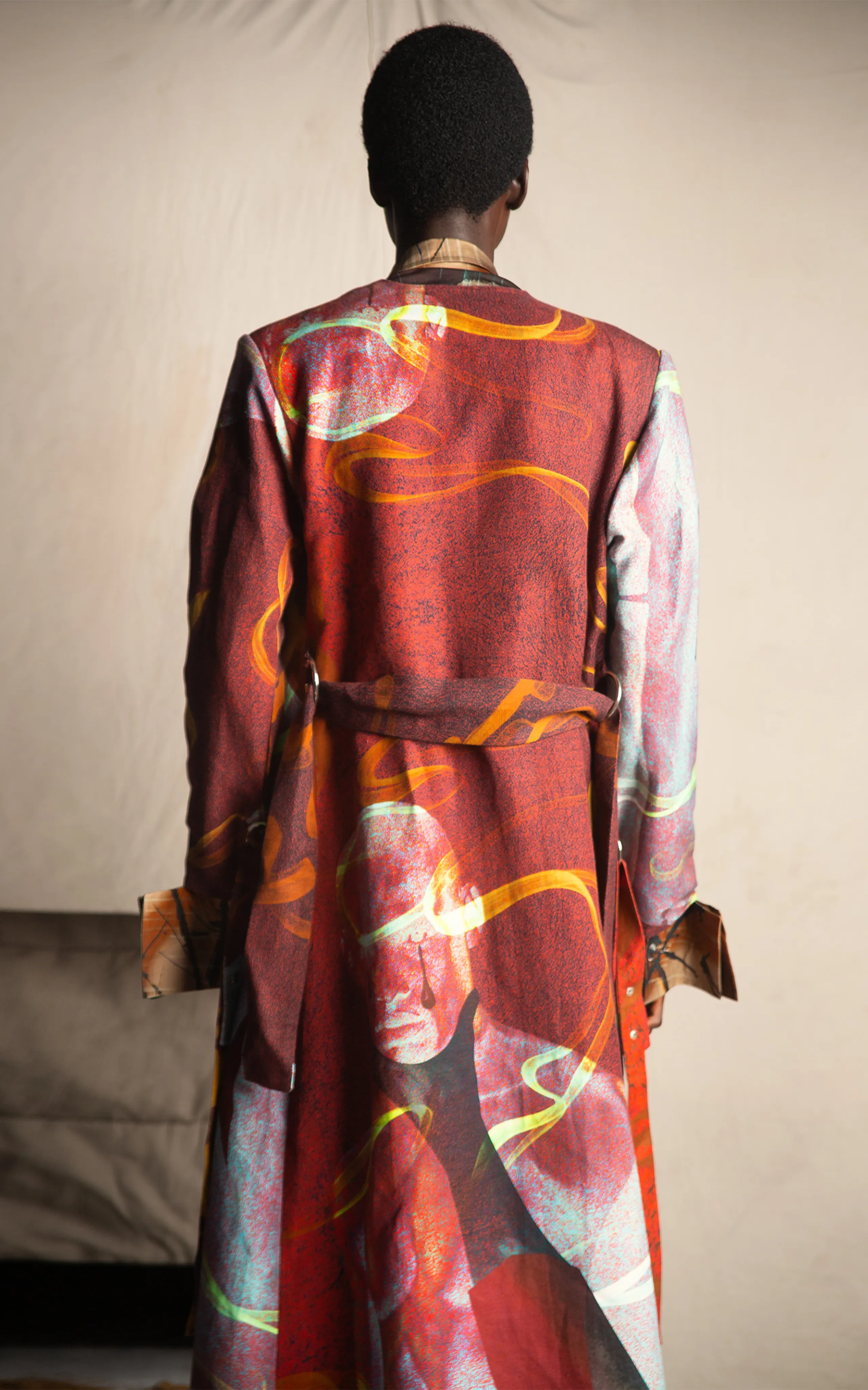 Orange Culture Jimi Linen Coat