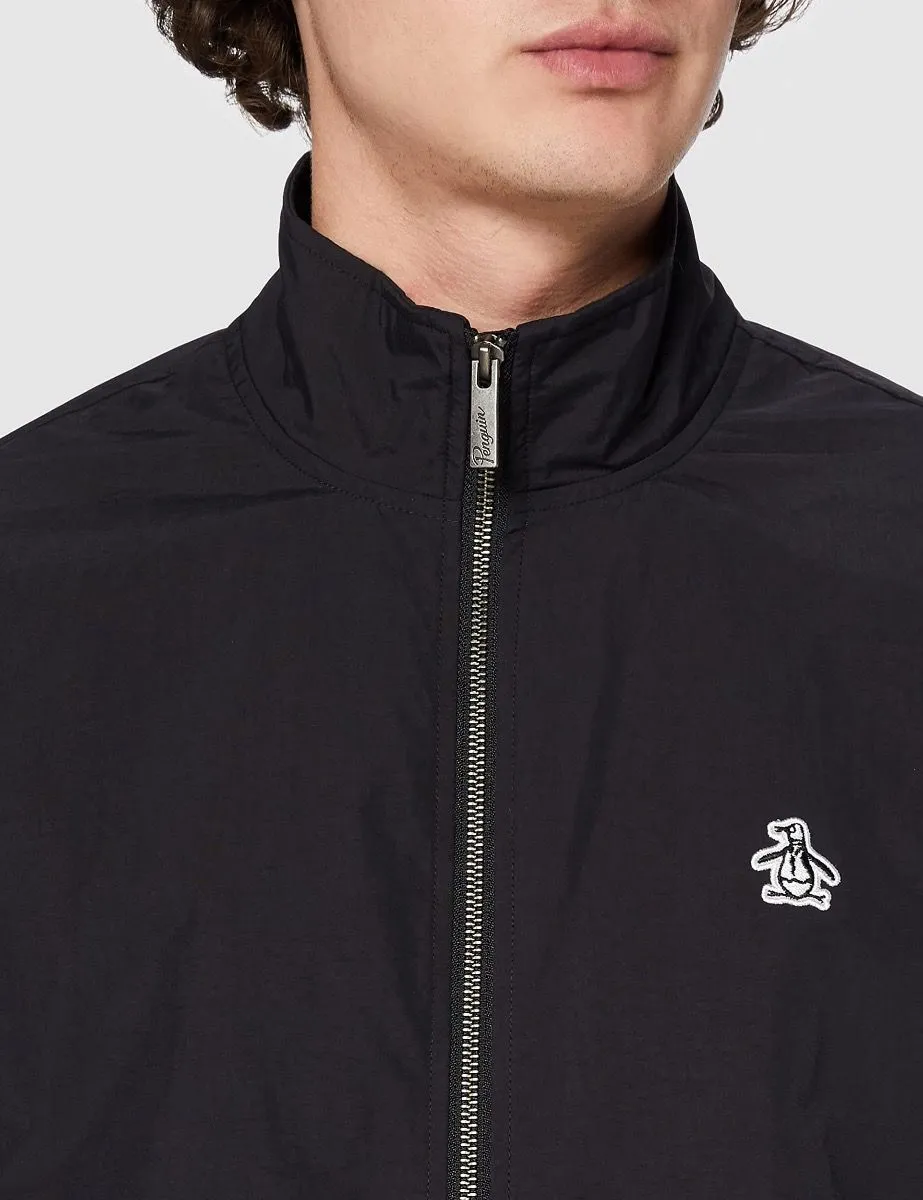 Original Penguin Black Windcheater Pete Jacket