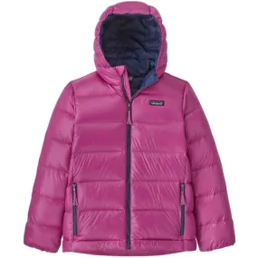 PATAGONIA-K'S HI-LOFT DOWN SWEATER HOODY in Amaranth Pink - Ski Down Jacket