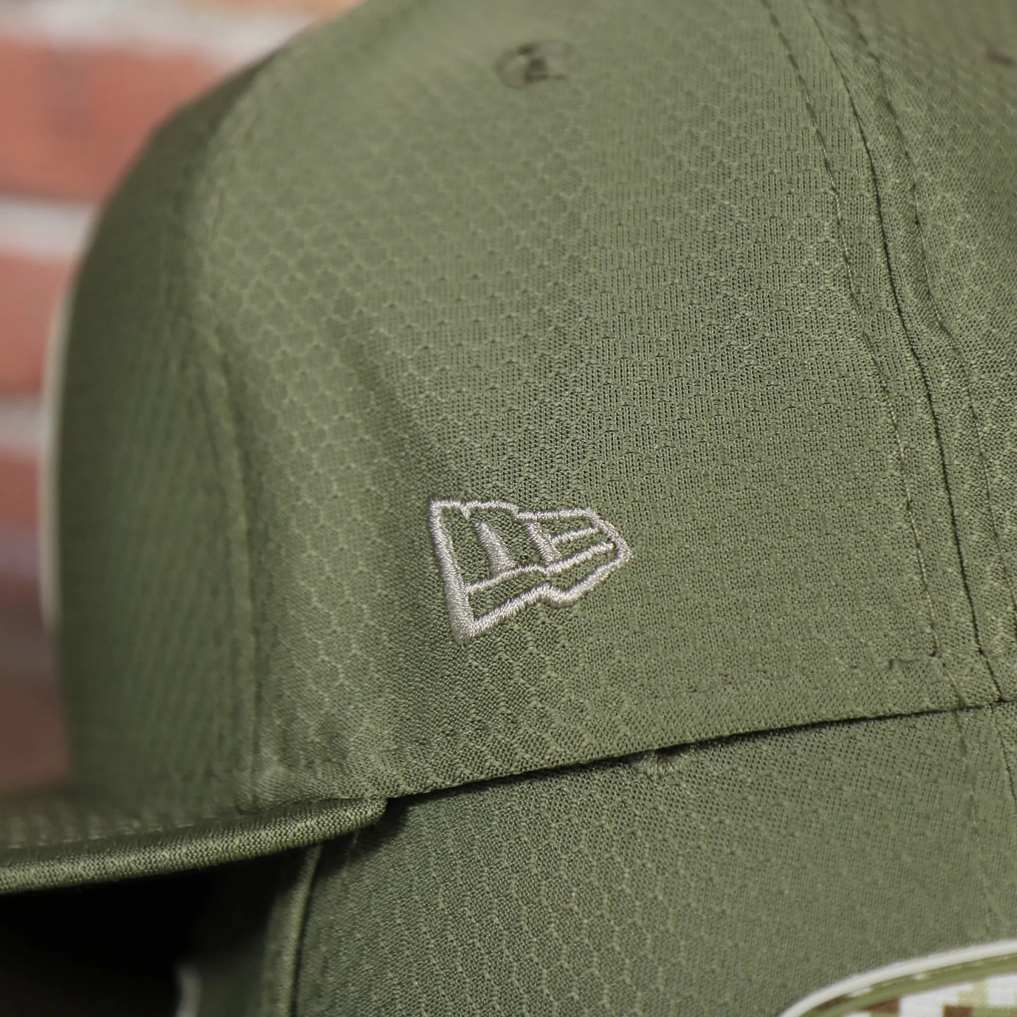 Philadelphia Eagles 2019 Salute To Service Fitted Hat