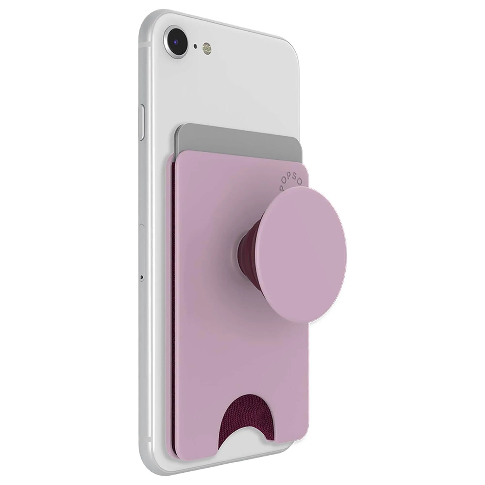 PopSockets PopWallet Plus Case with PopGrip in Blush Pink