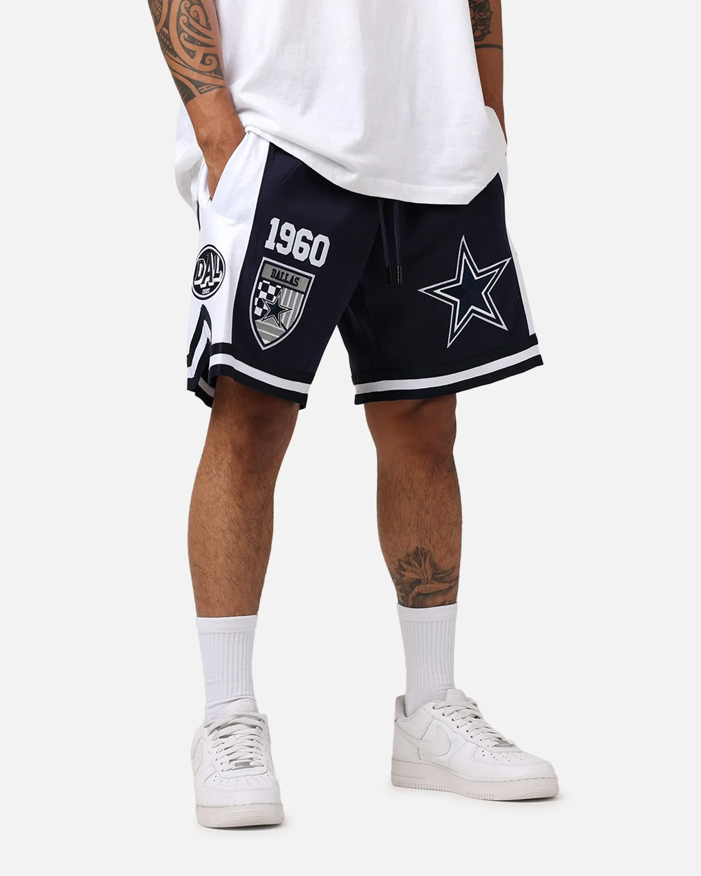 Dallas Cowboys Fast Lane 2.0 Shorts - Midnight Navy