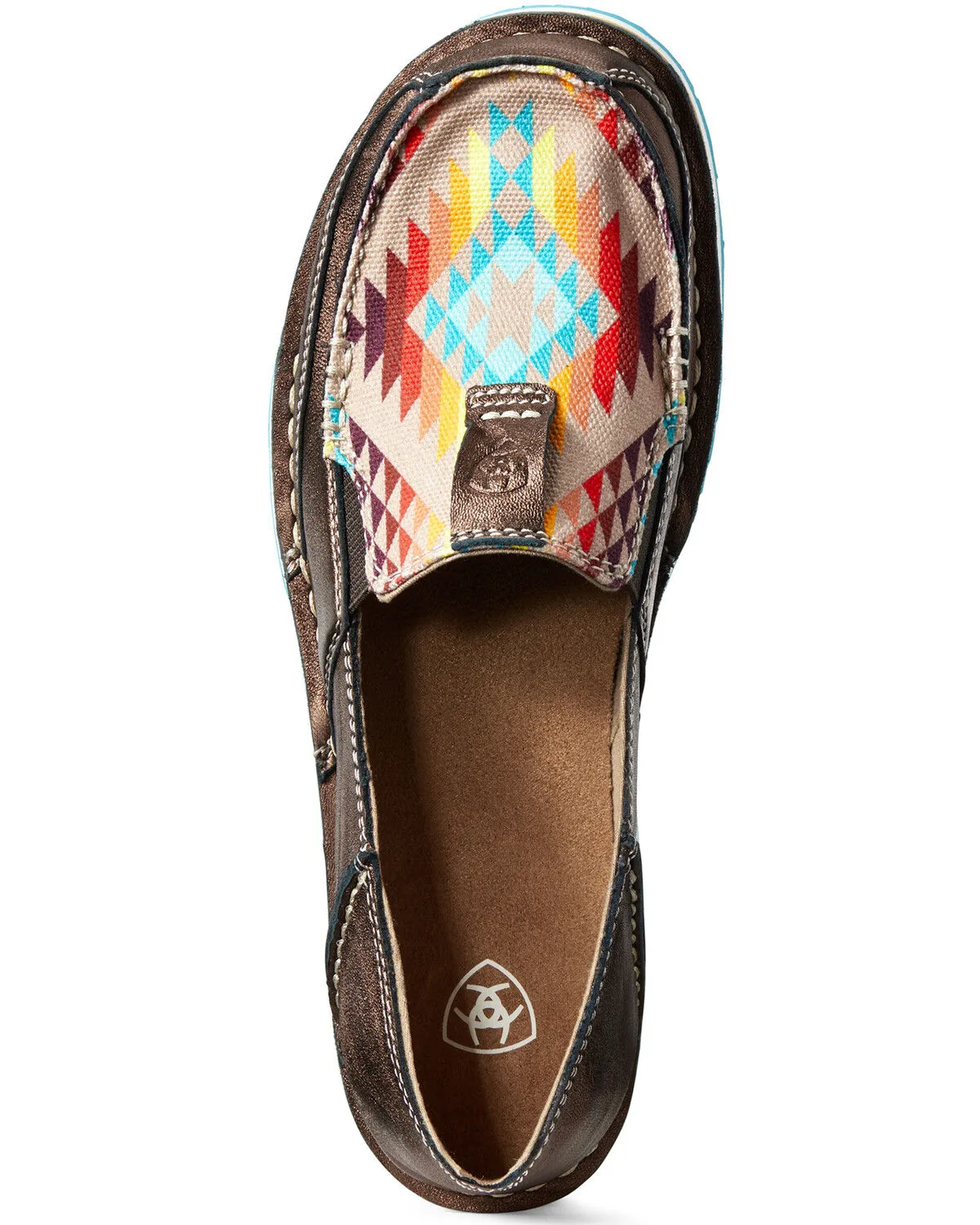 Ariat Women's Rainbow Southwestern Cruiser Shoes - Moc Toe