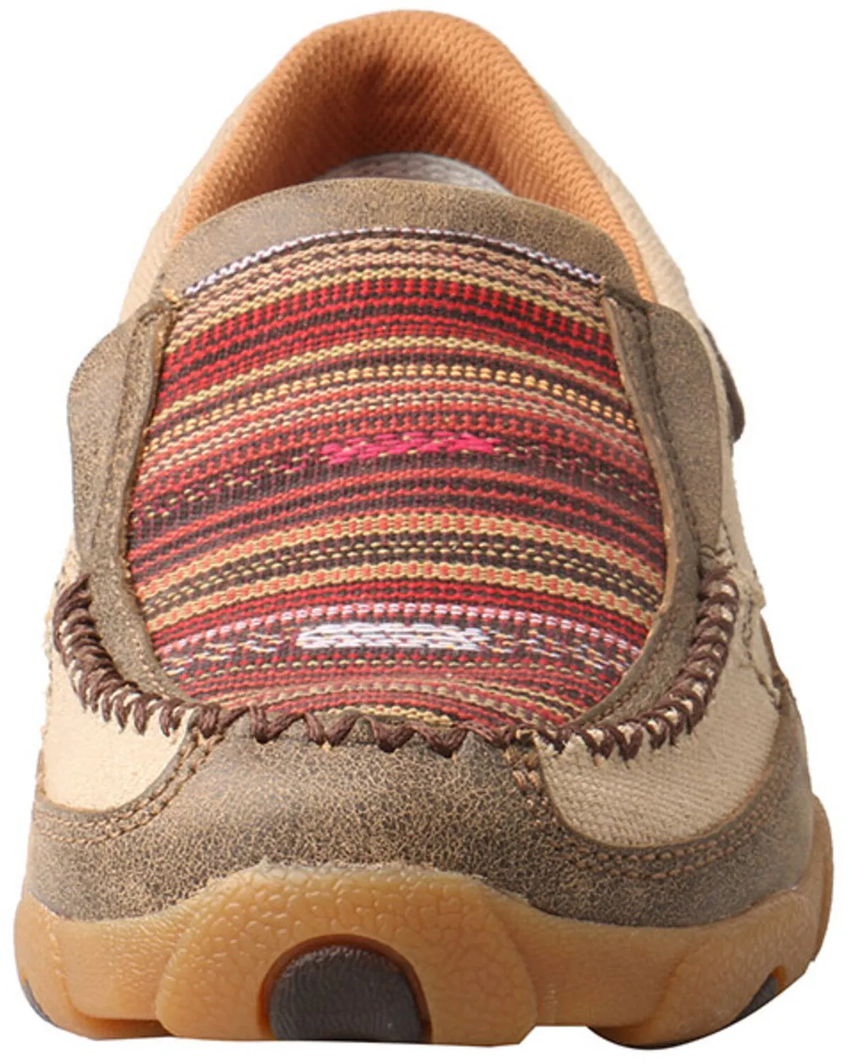 Twisted X Women's Multicolor ECO TWX Driving Moccasin Shoes - Moc Toe