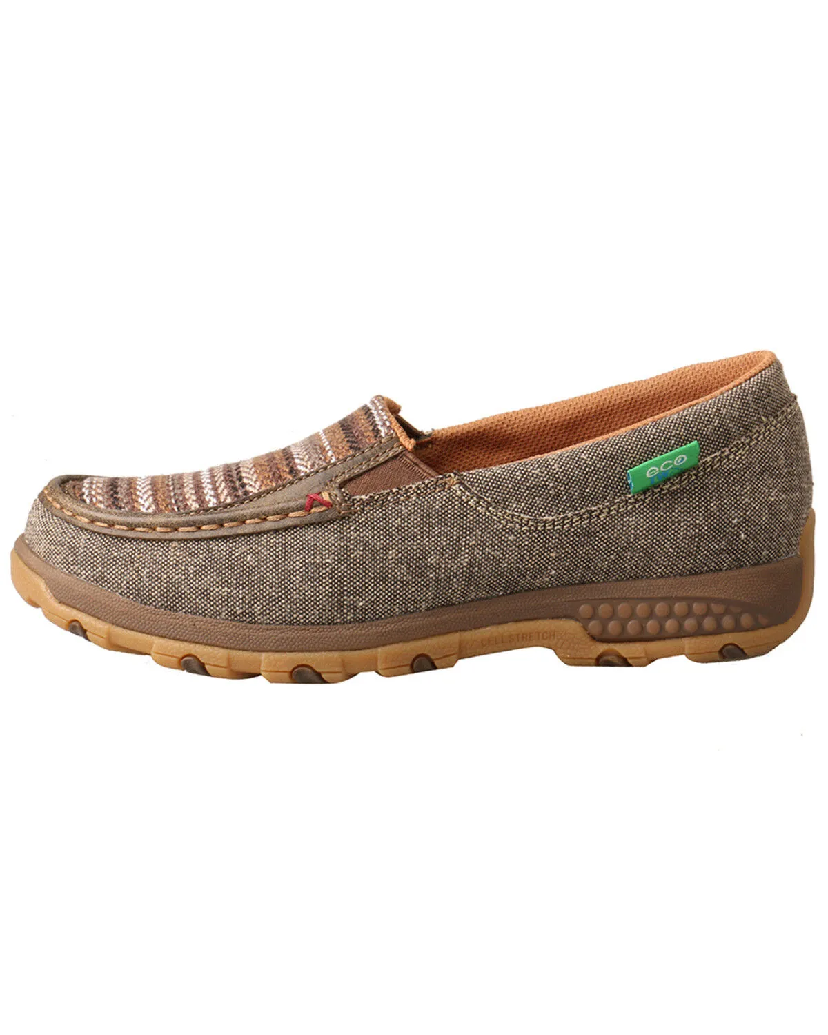 Twisted X Women's Slip-On CellStretch Driving Shoes - Moc Toe