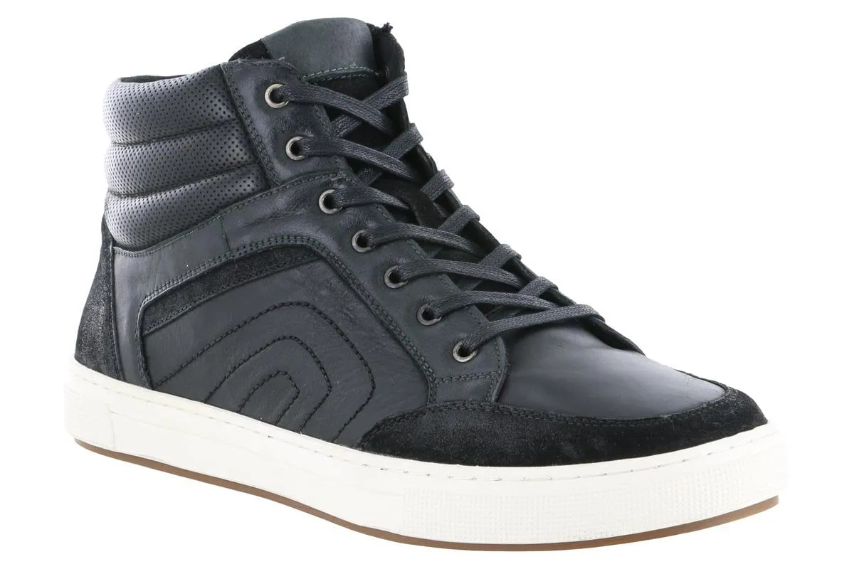 Propet Kenton Black High Top Casual Sneaker