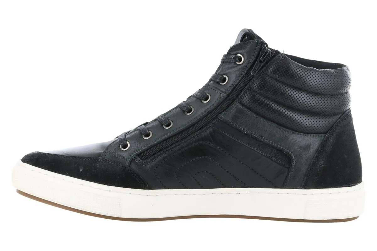 Propet Kenton Black High Top Casual Sneaker