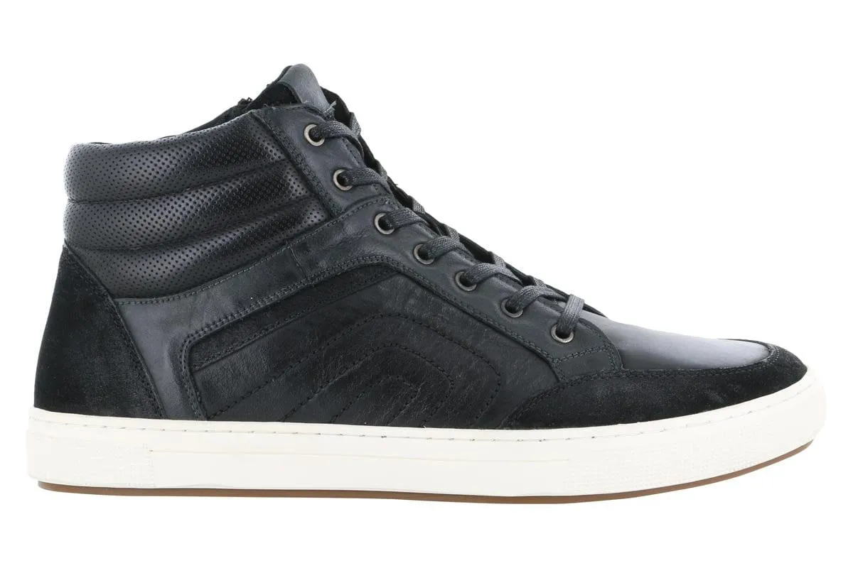 Propet Kenton Black High Top Casual Sneaker