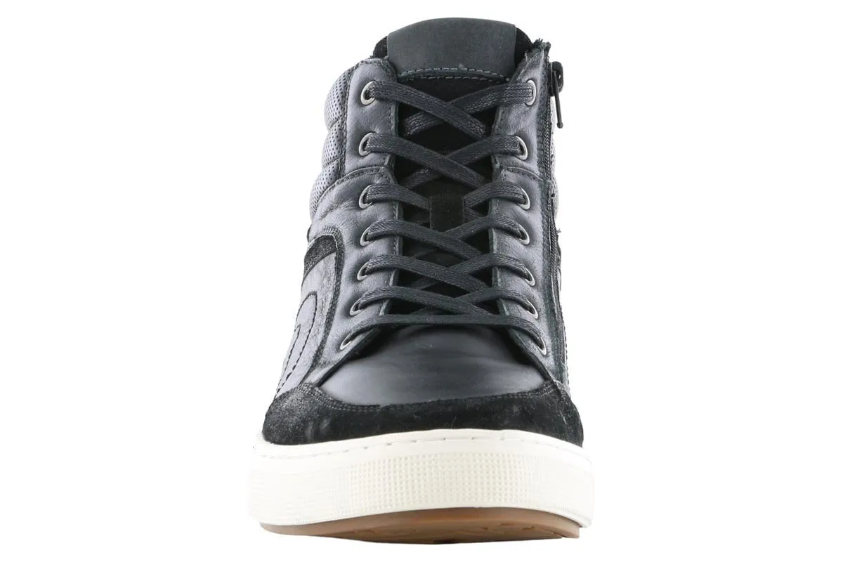 Propet Kenton Black High Top Casual Sneaker