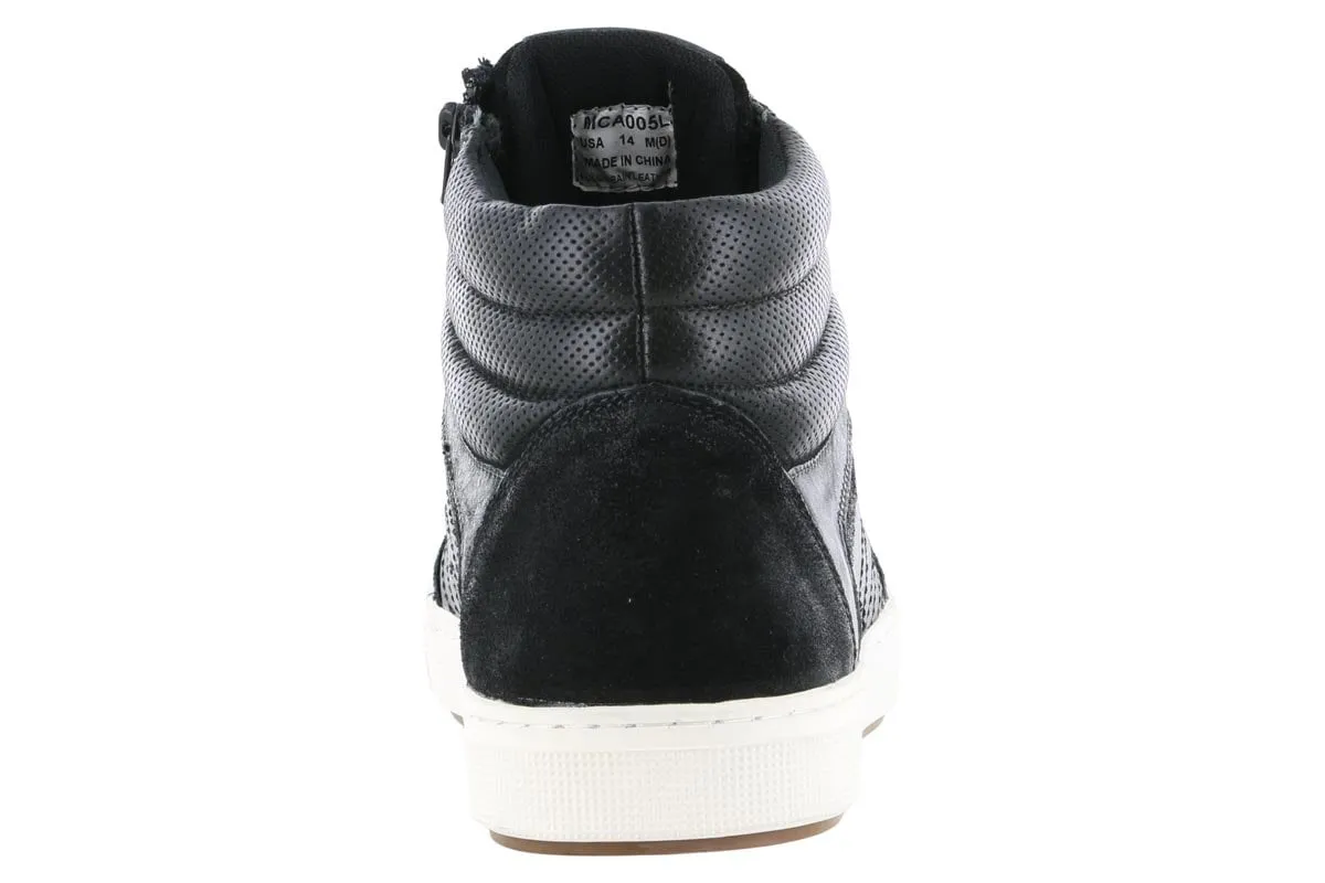 Propet Kenton Black High Top Casual Sneaker