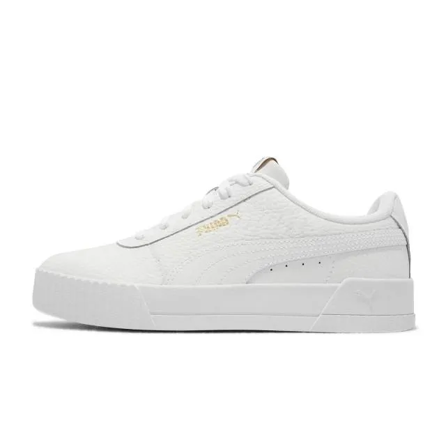 Puma Carina Lux White Gold Women's Lifestyle Shoes