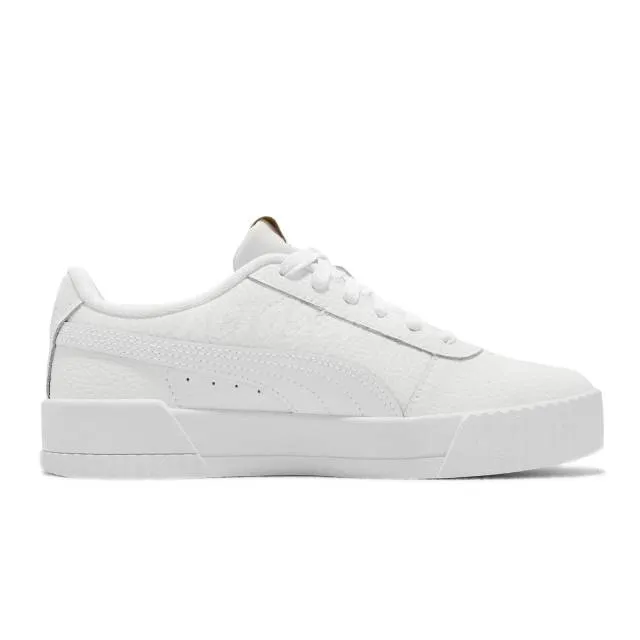 Puma Carina Lux White Gold Women's Lifestyle Shoes