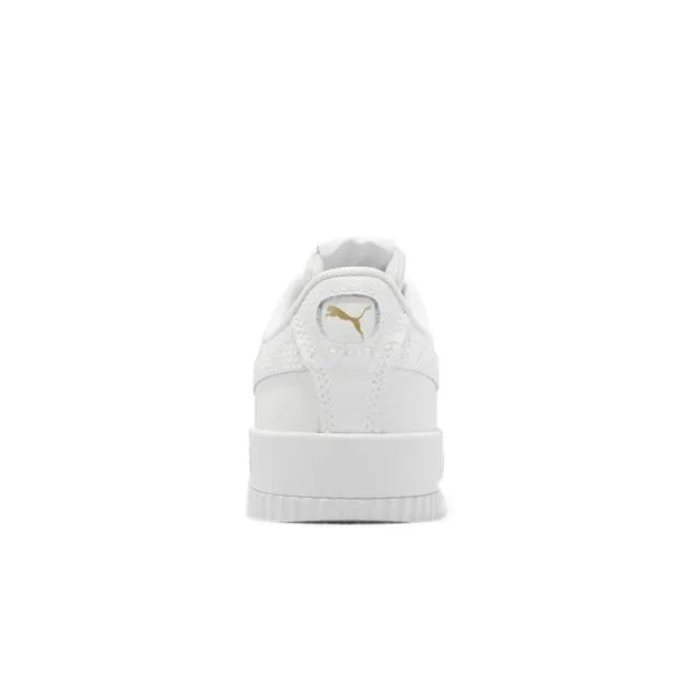 Puma Carina Lux White Gold Women's Lifestyle Shoes