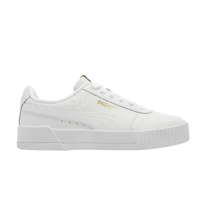 Puma Carina Lux White Gold Women's Lifestyle Shoes