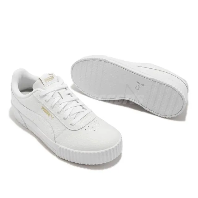 Puma Carina Lux White Gold Women's Lifestyle Shoes