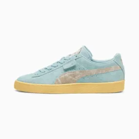 PUMA Palm Tree Crew Suede B Unisex Sneakers Turquoise Surf Vapor Gray PUMA Shoes PUMA