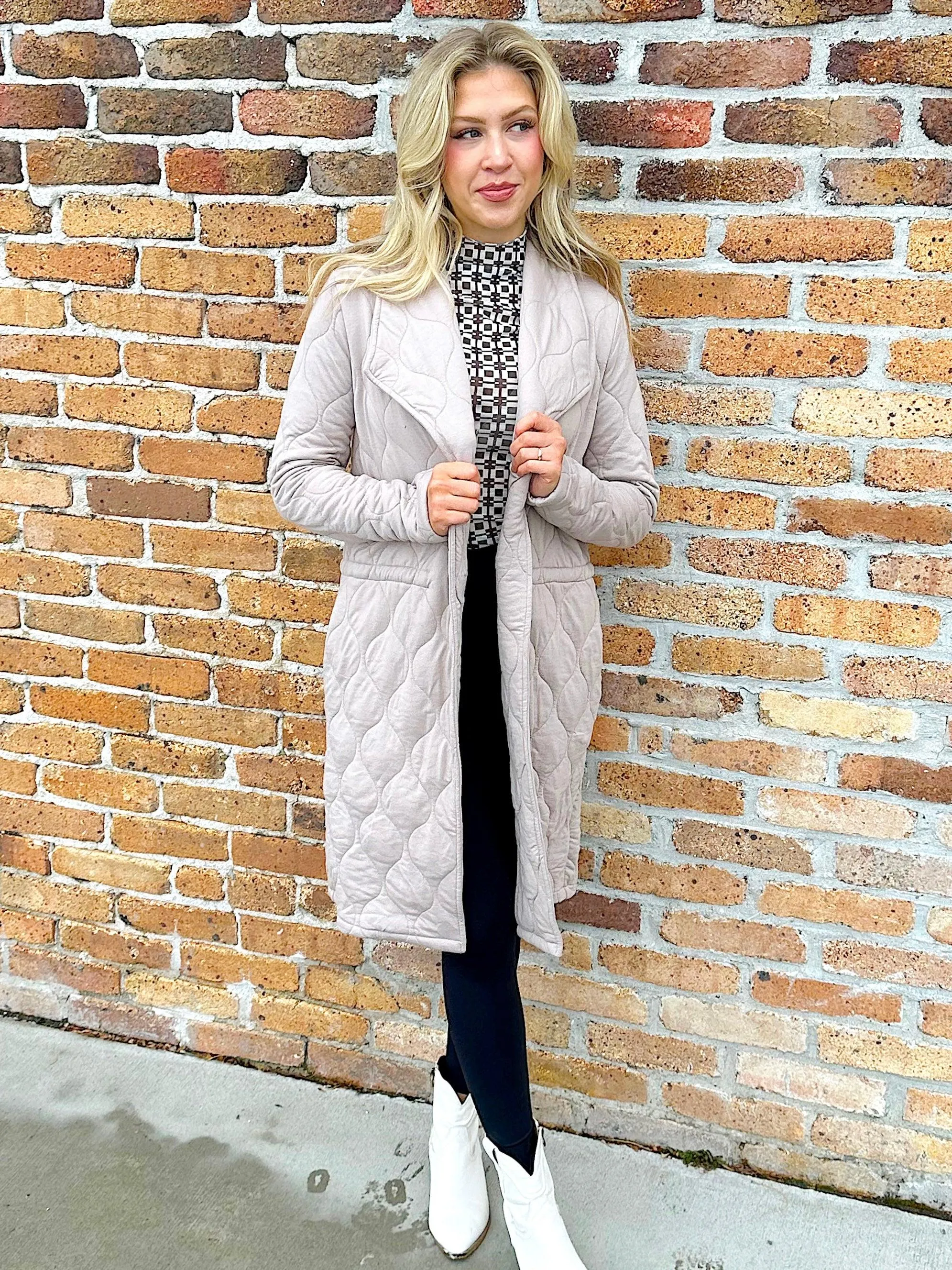 Quilted Adella Coat