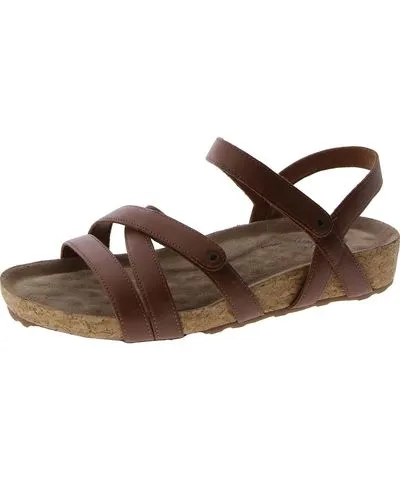 Ros Hommerson Cork Strappy Flatform Sandals for Women - Pool Collection