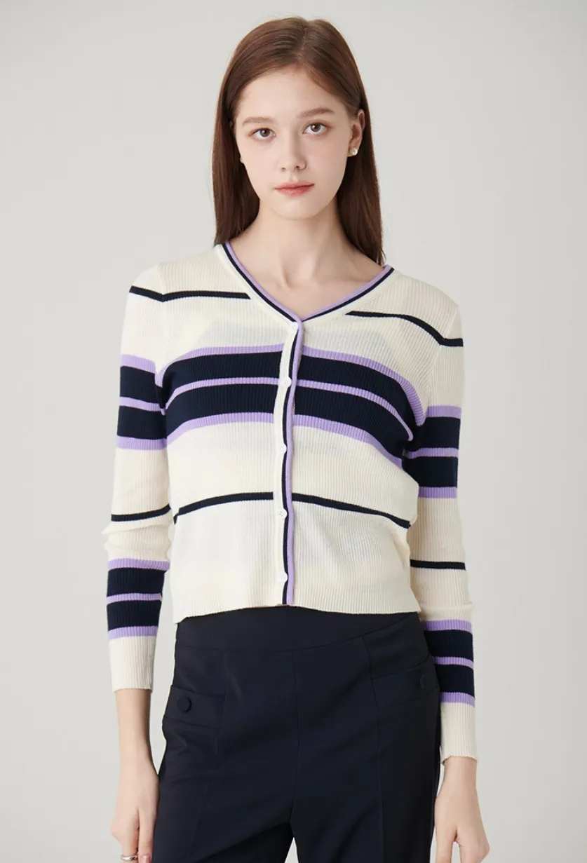 Satin Striped Casual Wool Nylon Long Sleeve Street Style