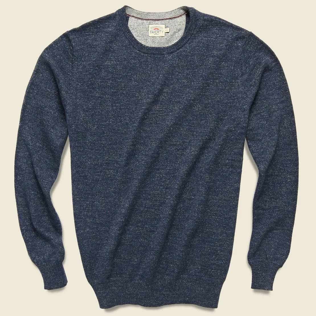 Navy Heather Sconset Crew Sweater