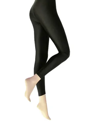 Shiny Leggings with Silky Shimmer