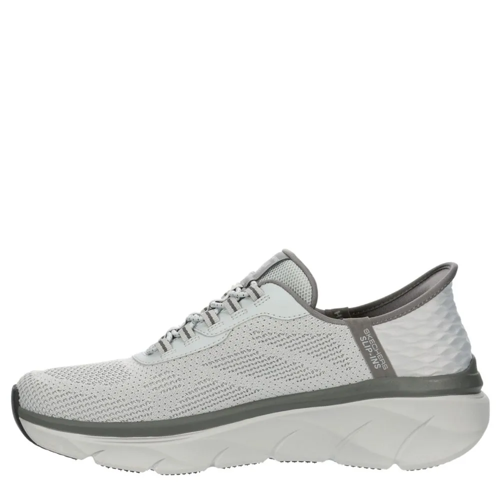 SKECHERS Men's Slip-On Sneakers with D'LUX WALKER Technology