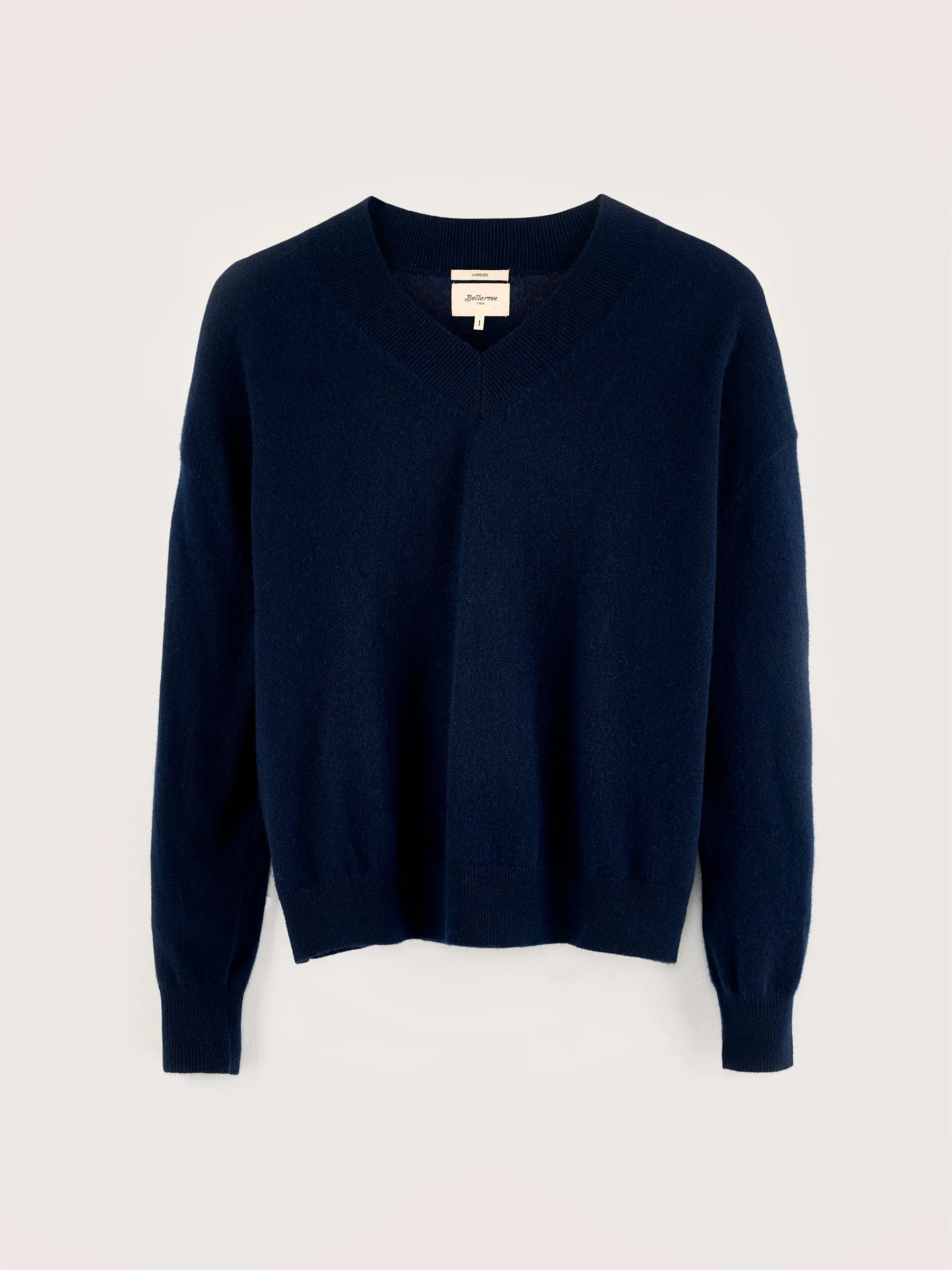 Slax Sweater in Navy Blue - Women's Size 242