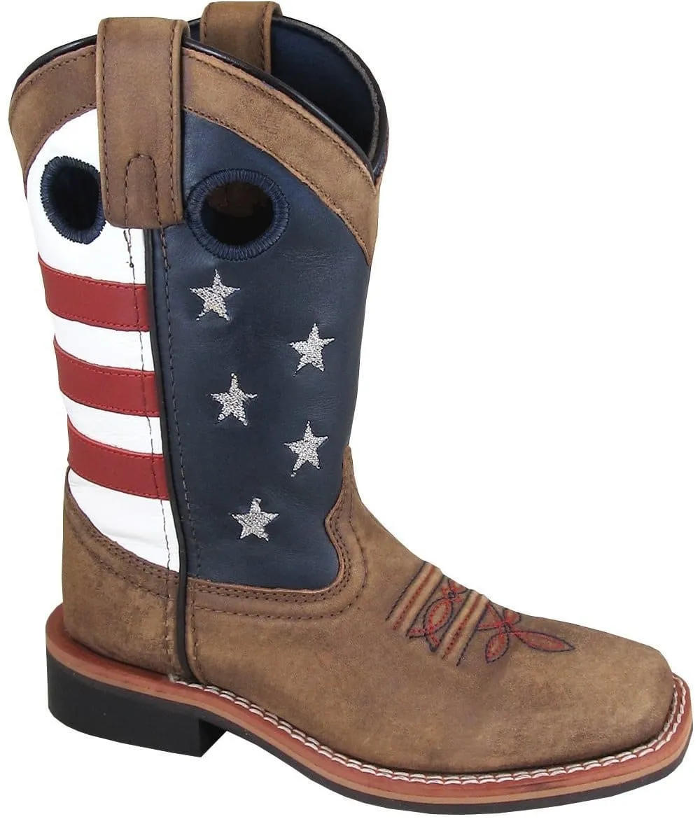 Smoky Mountain Children Stars and Stripes Boot Size 2.5