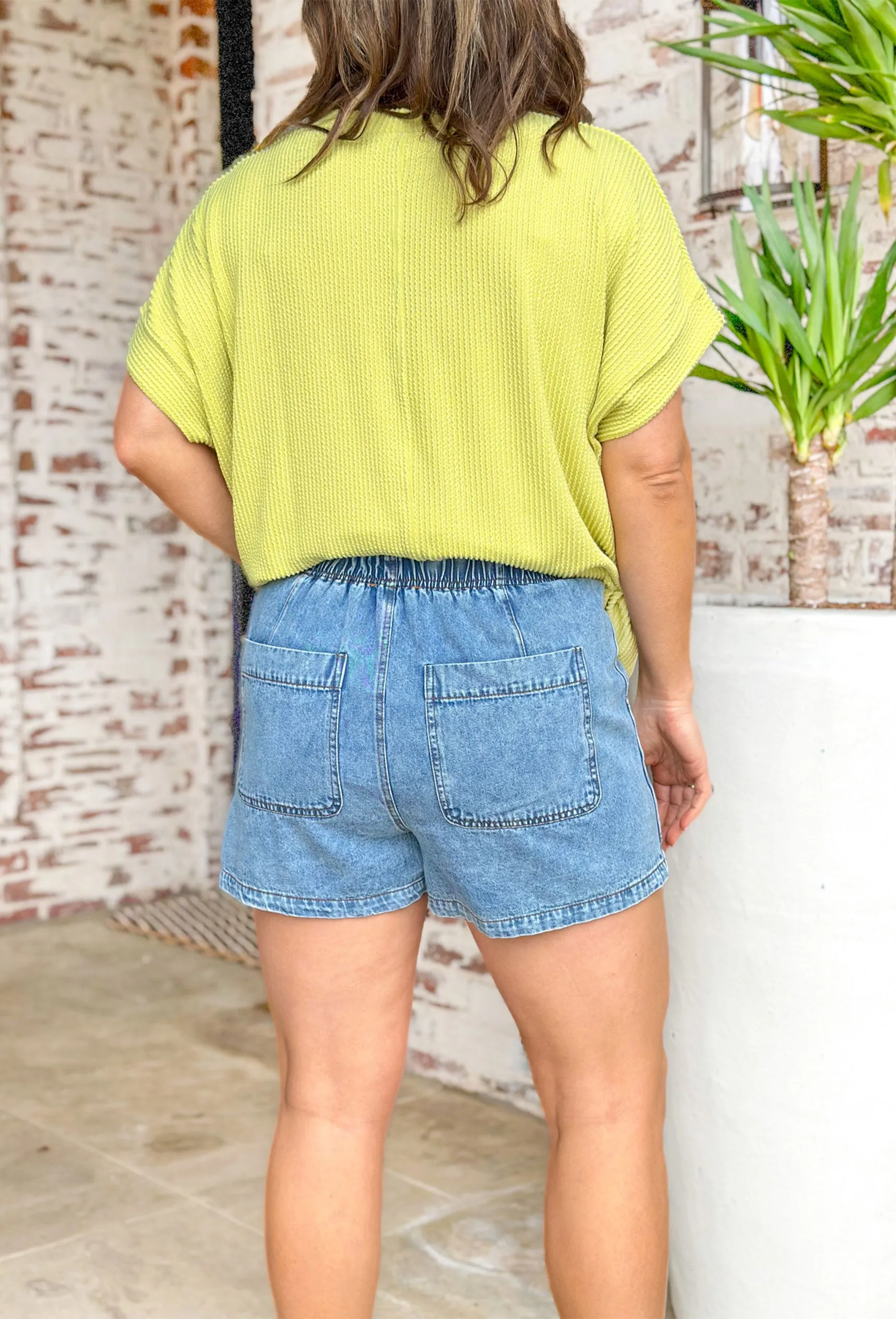 Sunshine Denim Shorts.