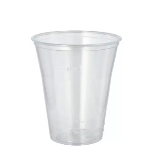 Starpak Drinking Cup, PS 0.3 L Ø 9.5 cm - 11 cm with Foam Rim