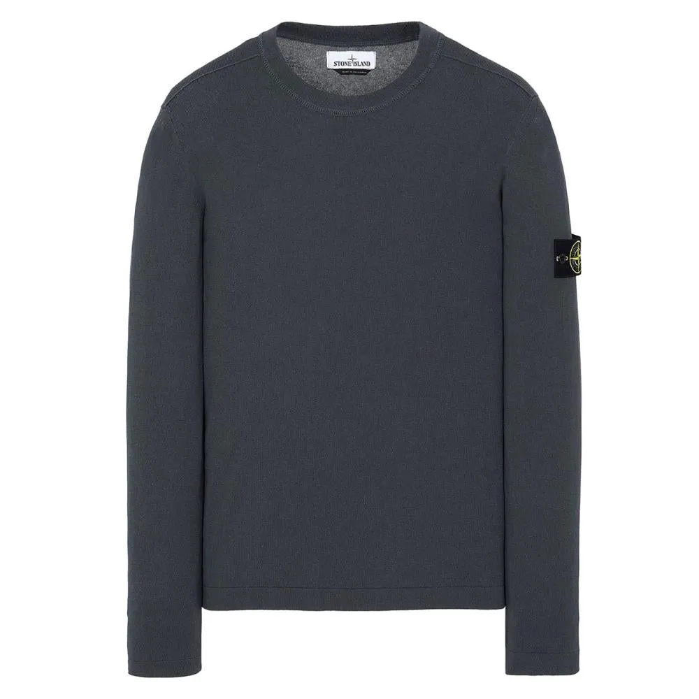 Stone Island Anthracite Knit Sweater