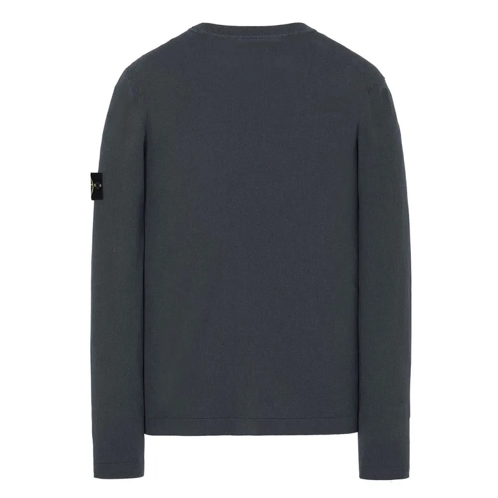 Stone Island Anthracite Knit Sweater