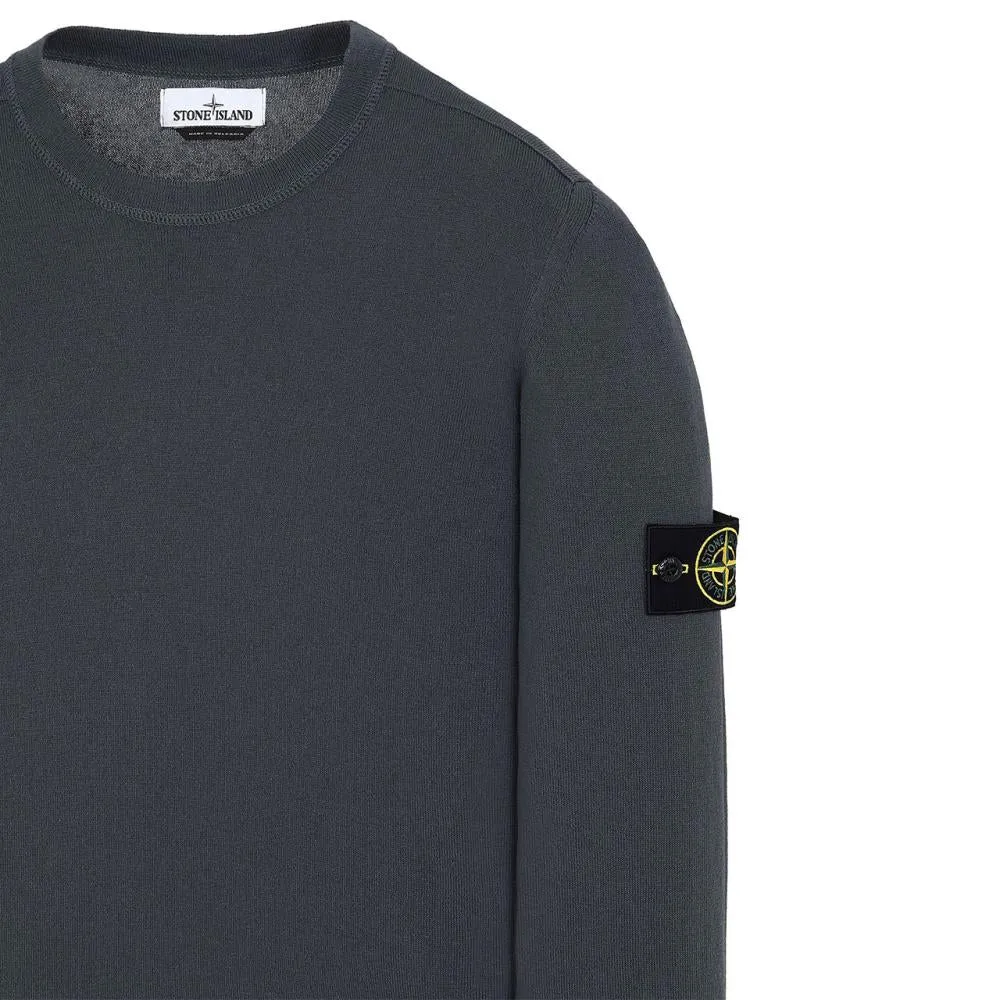 Stone Island Anthracite Knit Sweater