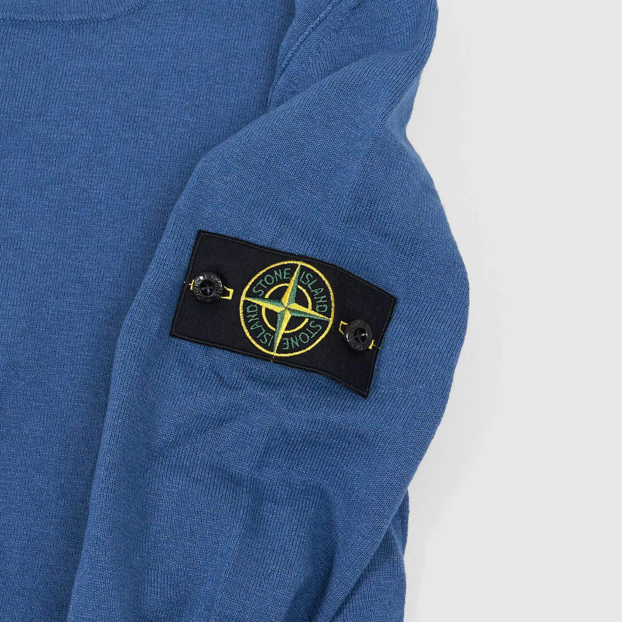 Stone Island Crew Neck Knitted Sweatshirt Pullover