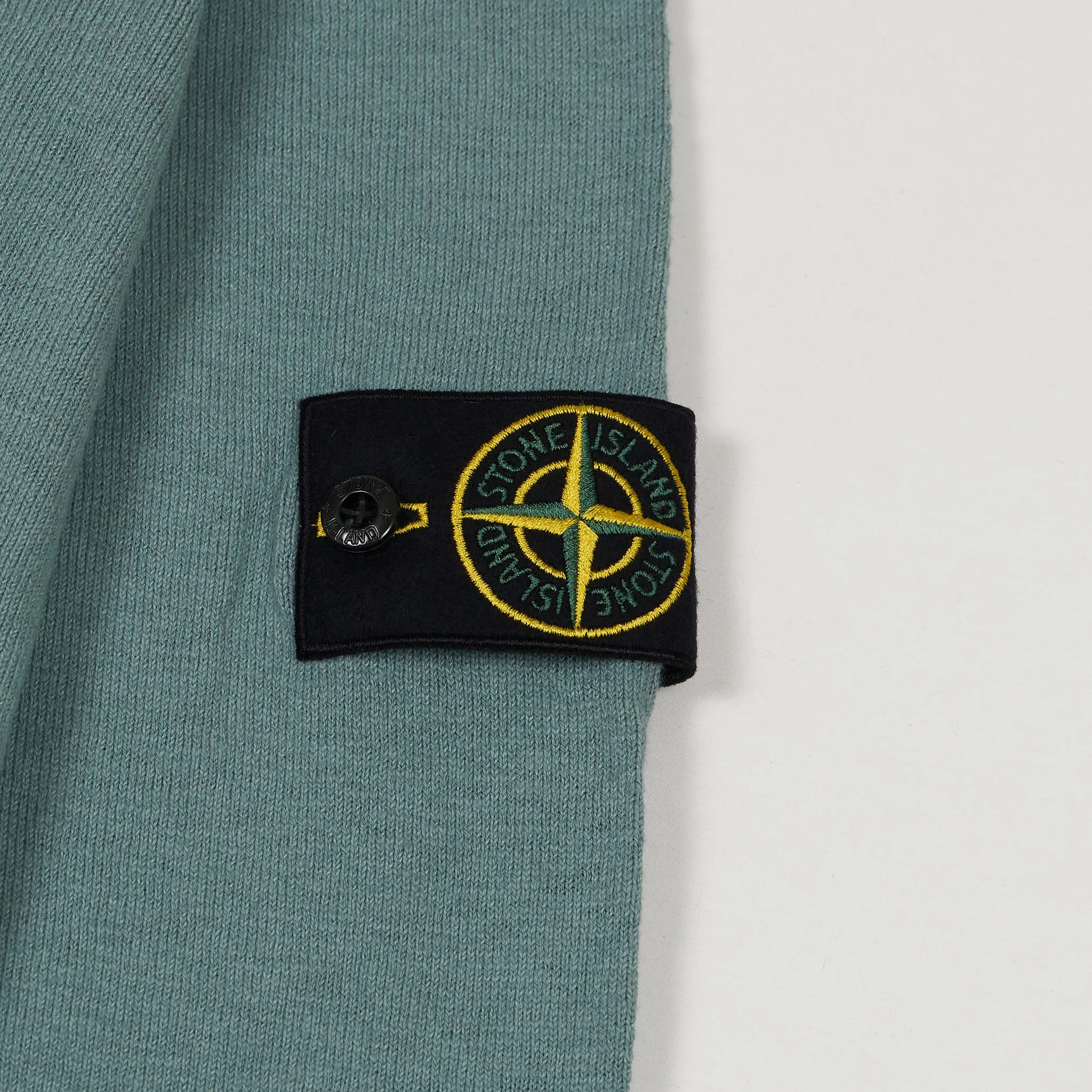 Stone Island Crew Neck Knitted Sweatshirt Pullover