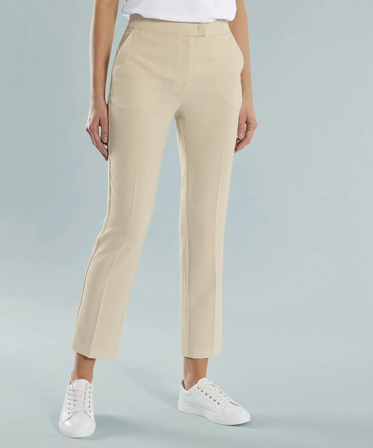 Women's Straight Leg 7/8 Length Trousers