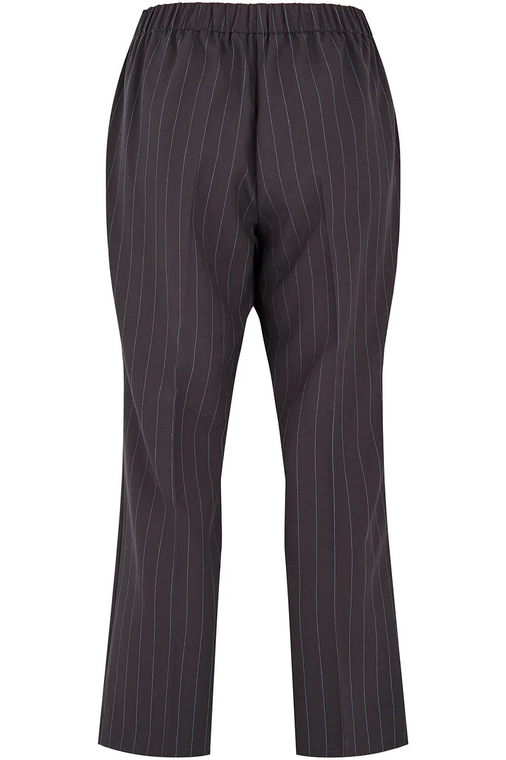 Elasticated Pull-On Striped Trousers