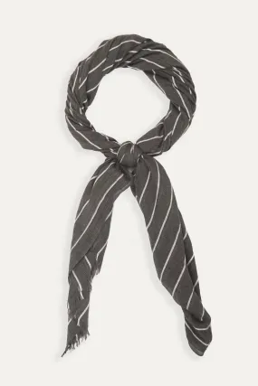 Scarf with Striped Pattern